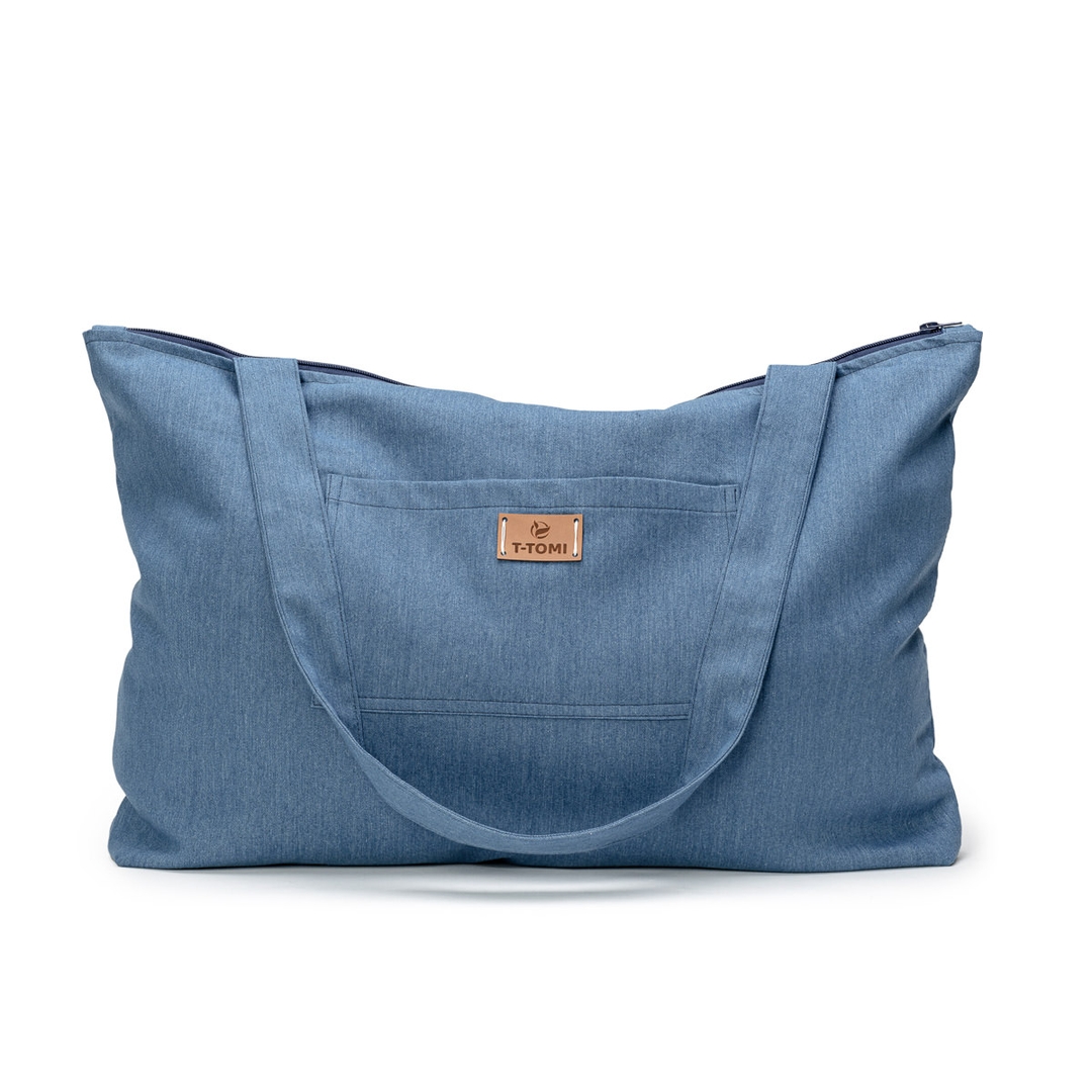 T-tomi Shopper bag Washed DENIM T-tomi