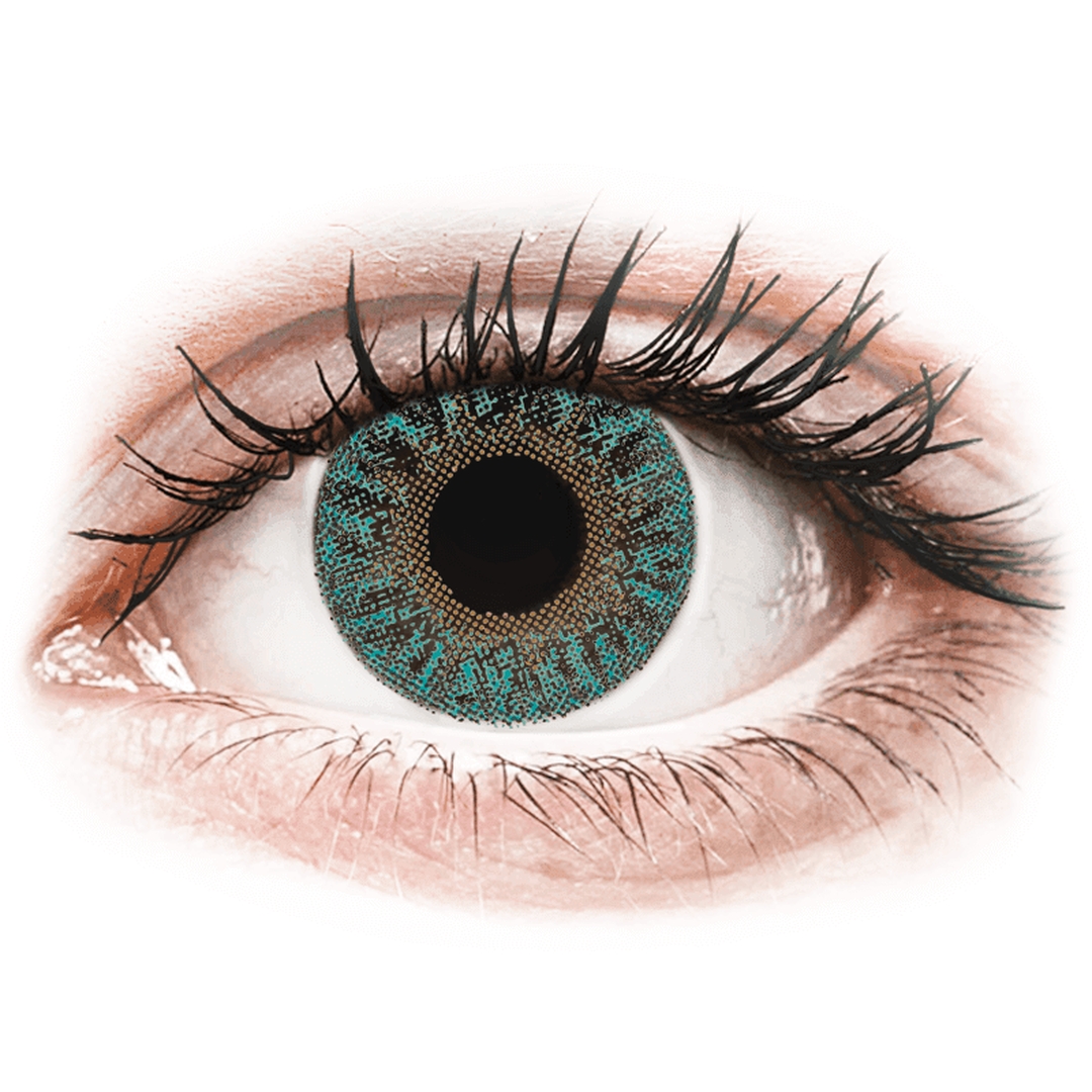 TopVue Color - Turquoise - dioptrické (2 čočky) 751592_22284168 TopVue