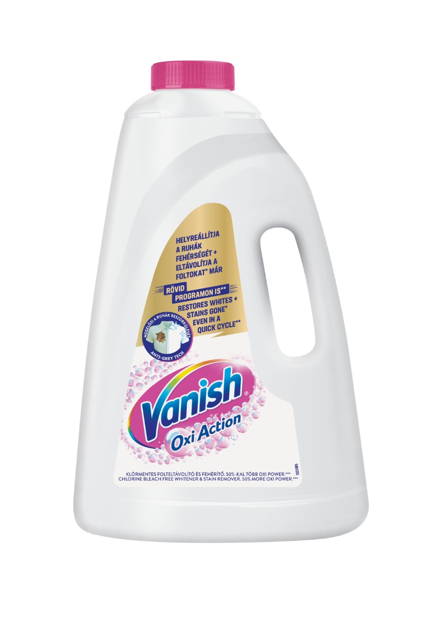 Vanish Oxi Action Gel na bělení a odstranění skvrn 3 l Vanish