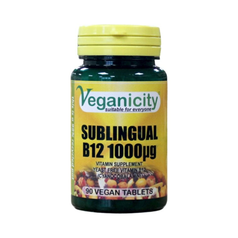 Veganicity VITAMIN B12 1000 mcg 90 tablet Veganicity
