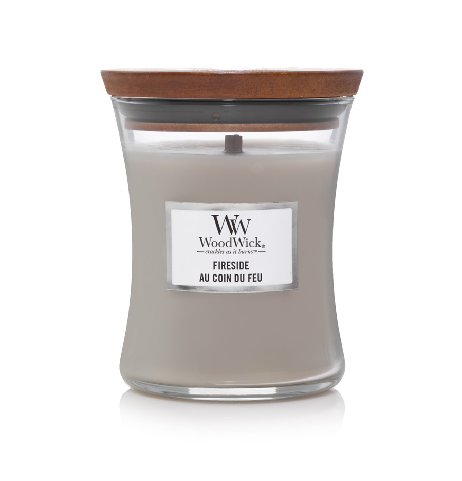Wood Wick Vonná svíčka Fireside 85 g Wood Wick