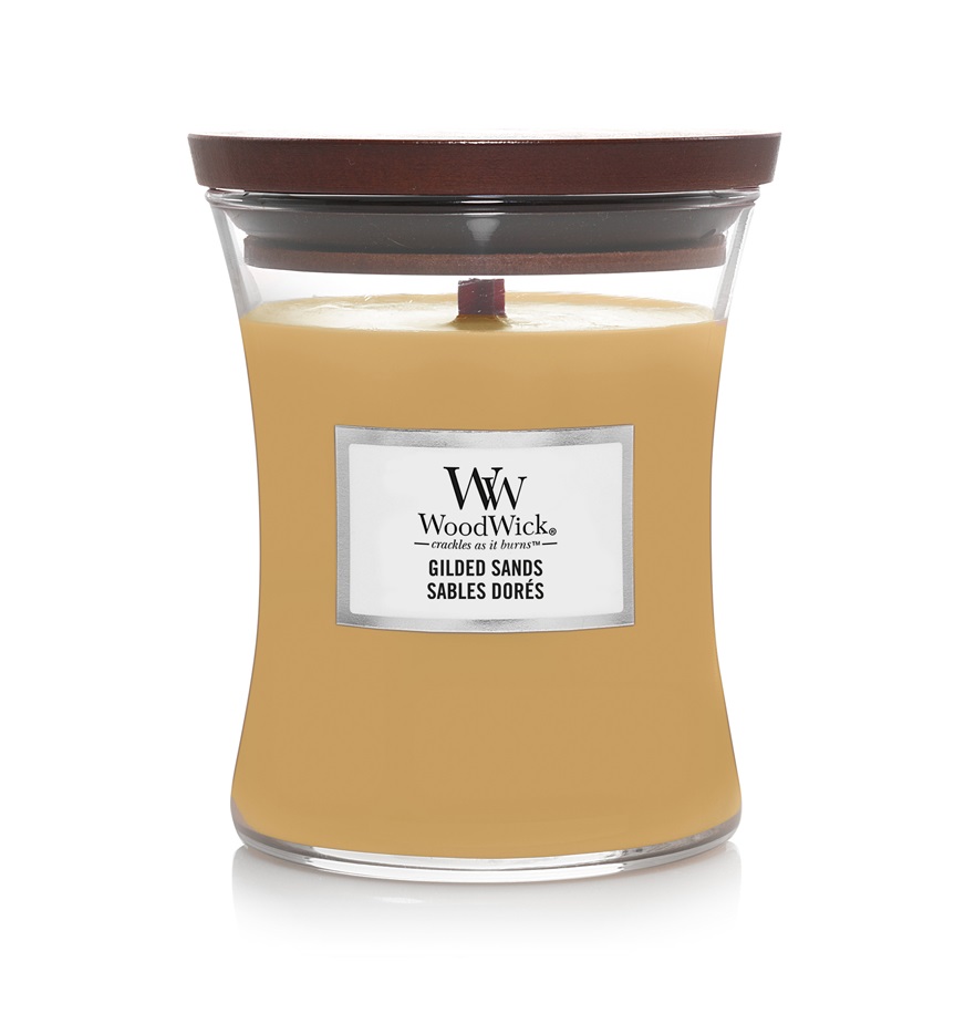 Wood Wick Vonná svíčka Gilded Sands 275 g Wood Wick