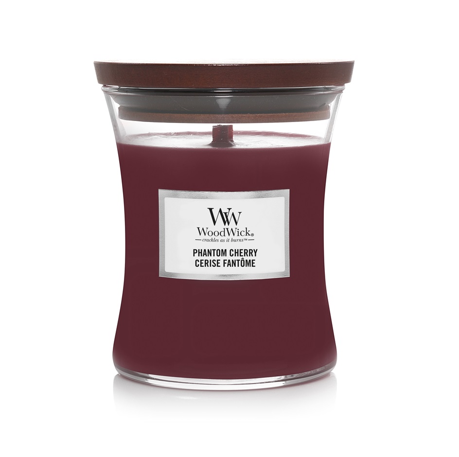 Wood Wick Vonná svíčka Phantom Cherry 275 g Wood Wick