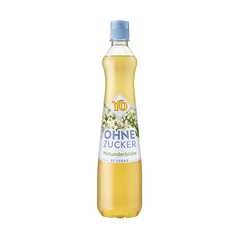 YO sirup květ černého bezu bez cukru 0