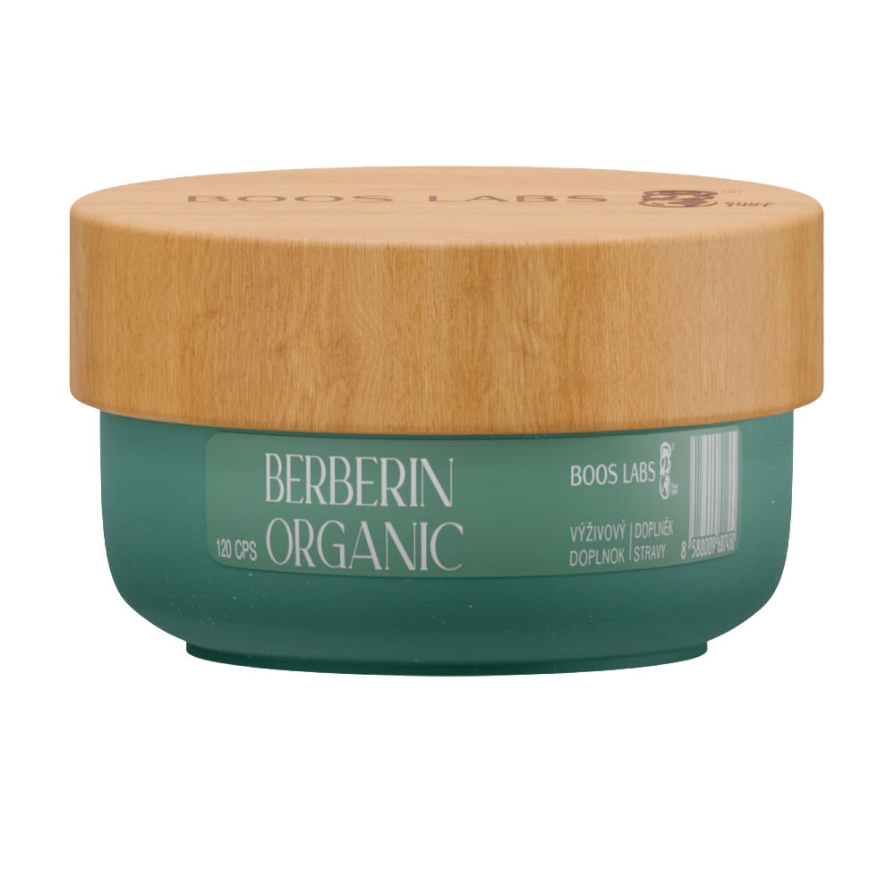 BOOS labs Berberín Organic 120 kapslí BOOS labs