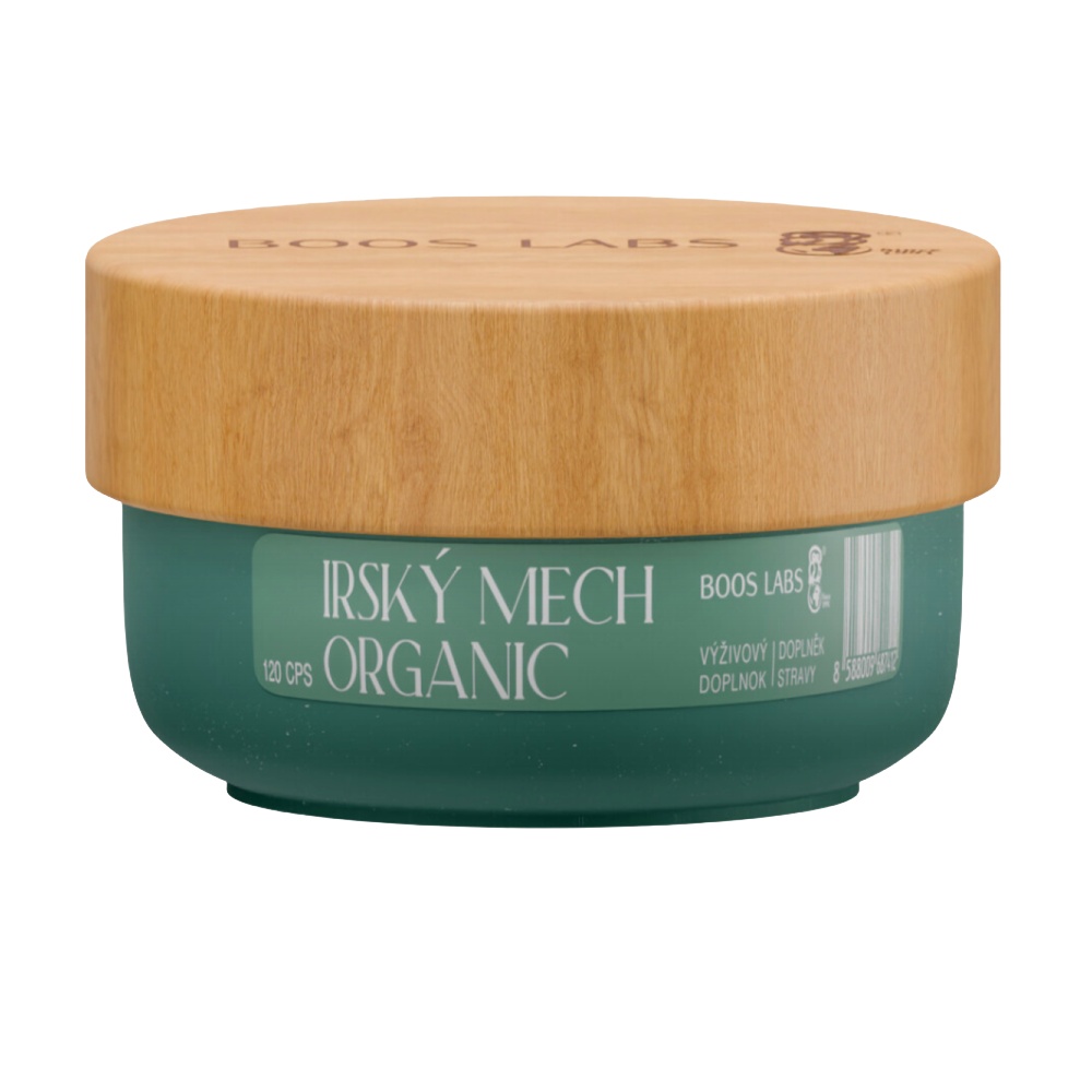 BOOS labs Irský mech Organic 120 kapslí BOOS labs
