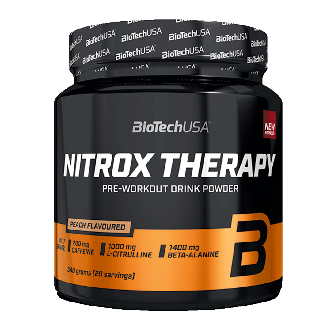 BioTech USA Nitrox Therapy 680g - broskev BioTech USA
