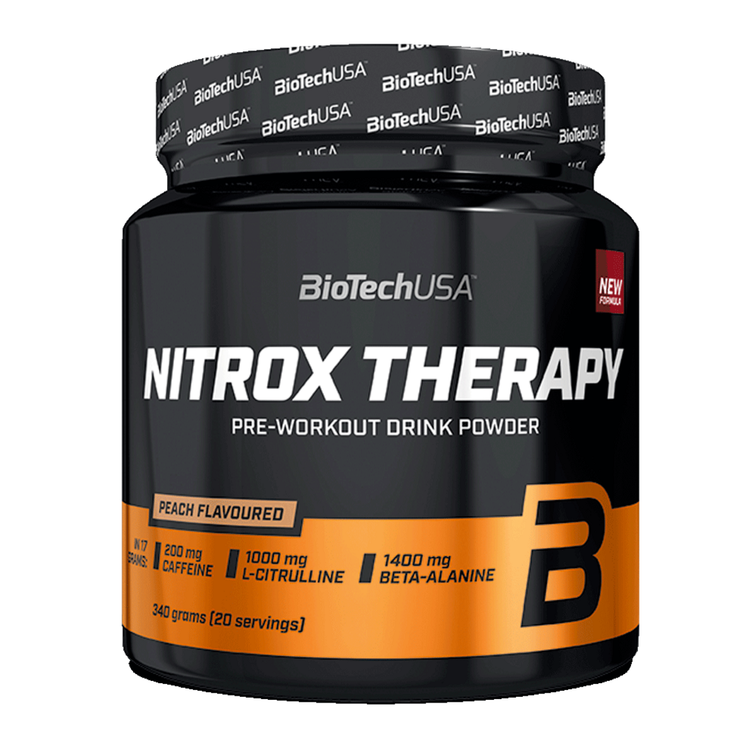 BioTech USA Nitrox Therapy 680g - modrý hrozen BioTech USA