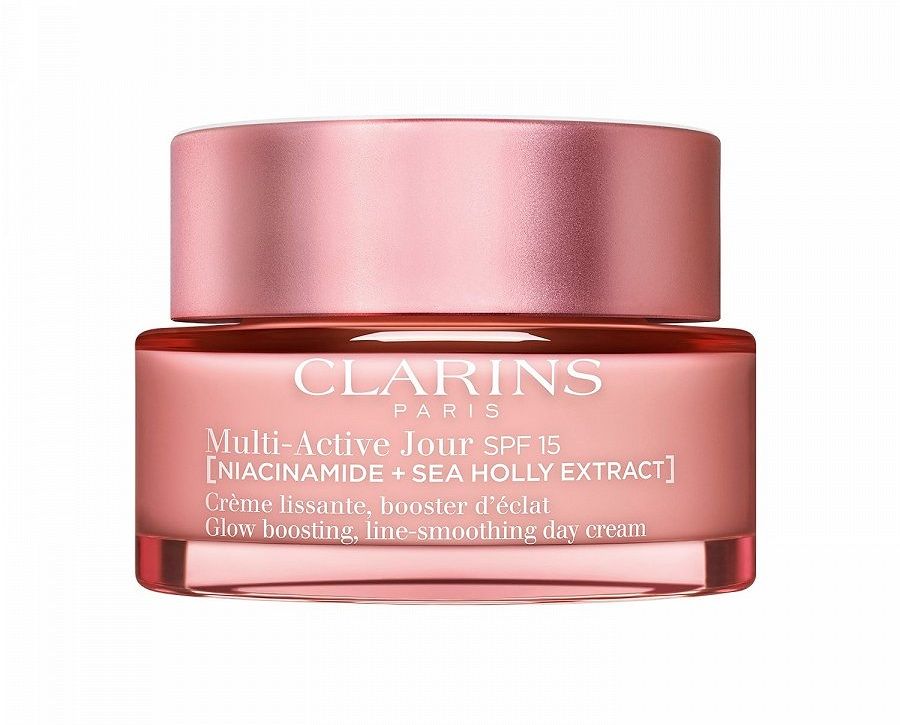 Clarins Multi Active Day Cream SPF15 vyhlazující a rozjasňující krém 50 ml Clarins