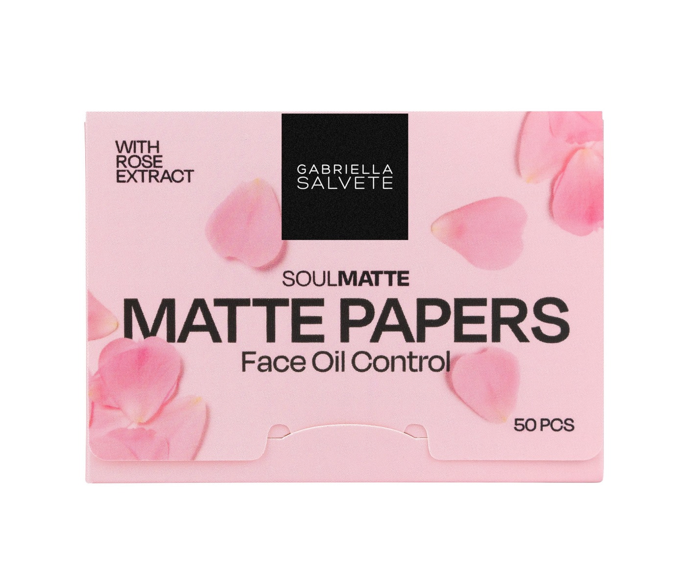 Gabriella Salvete Matte Papers with Rose Extract matující papírky 50 ks Gabriella Salvete