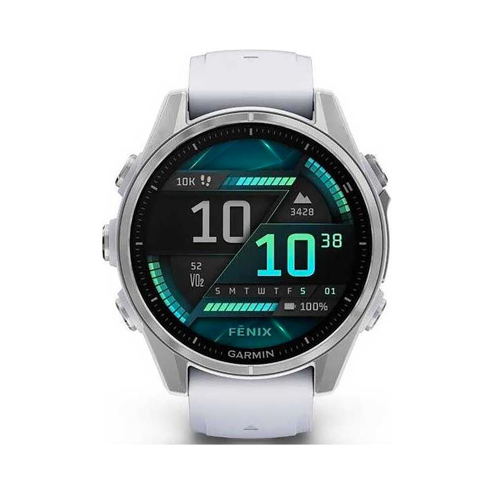 Garmin Fenix 8 43 mm AMOLED chytré hodinky Silver Garmin