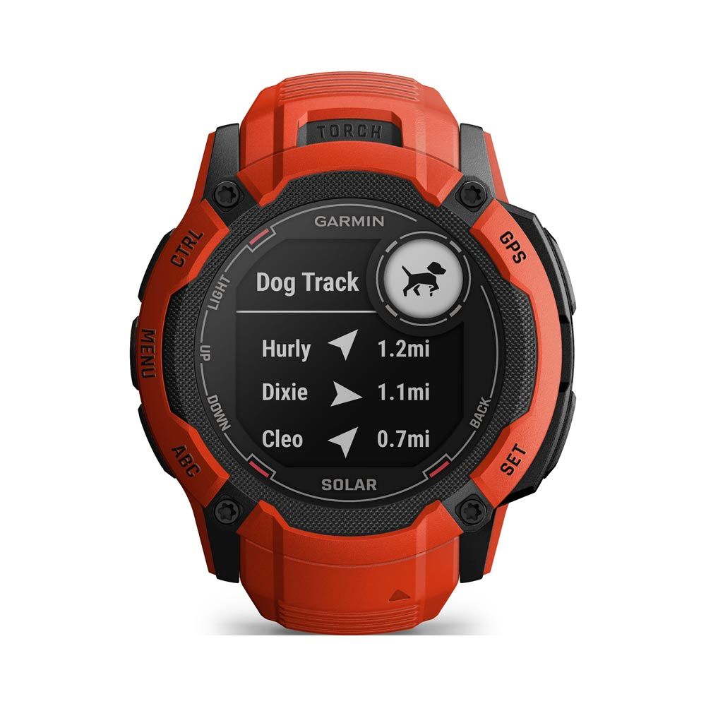 Garmin Instinct 2X Solar chytré hodinky Flame Red Garmin