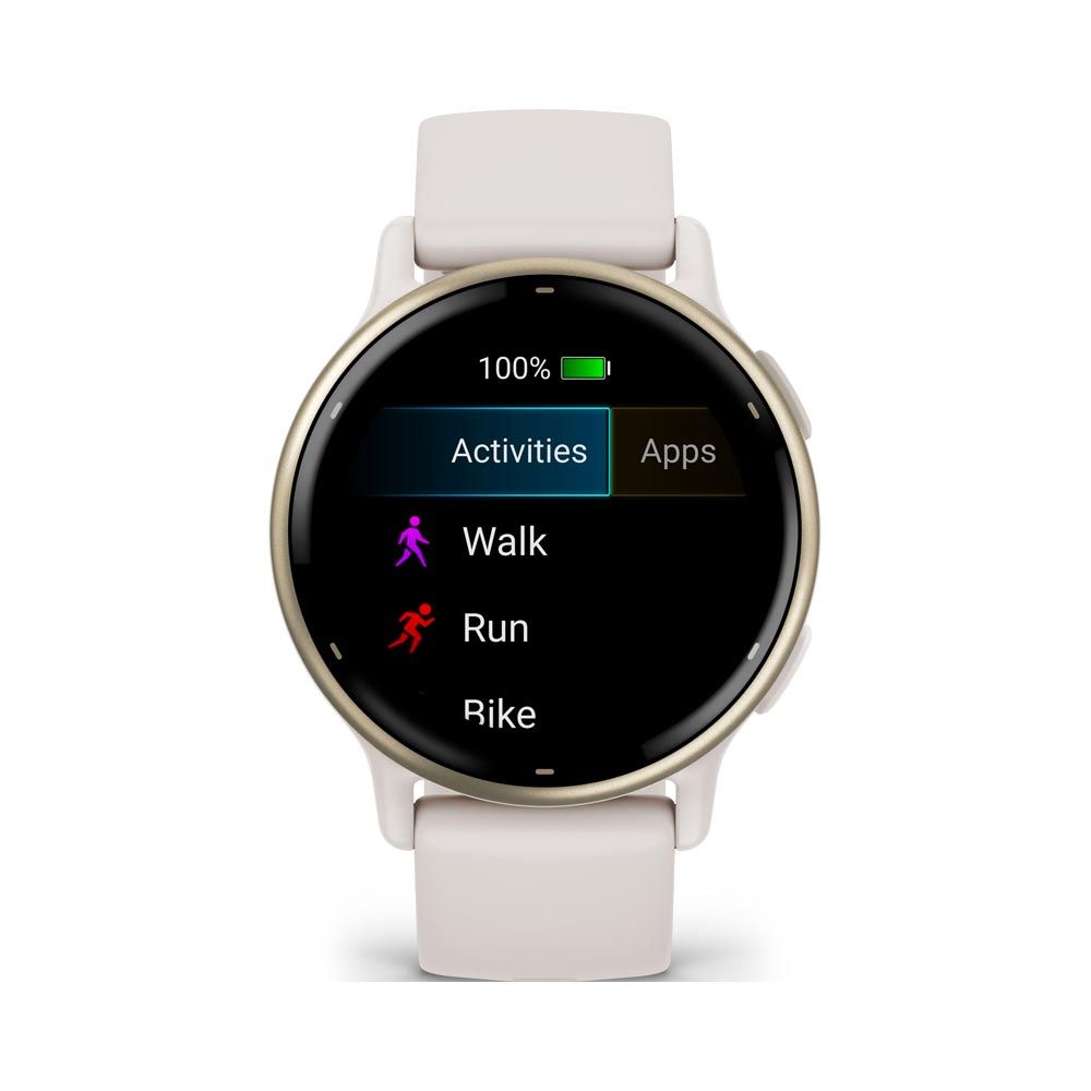 Garmin Vivoactive 5 chytré hodinky Ivory/Cream Gold Garmin