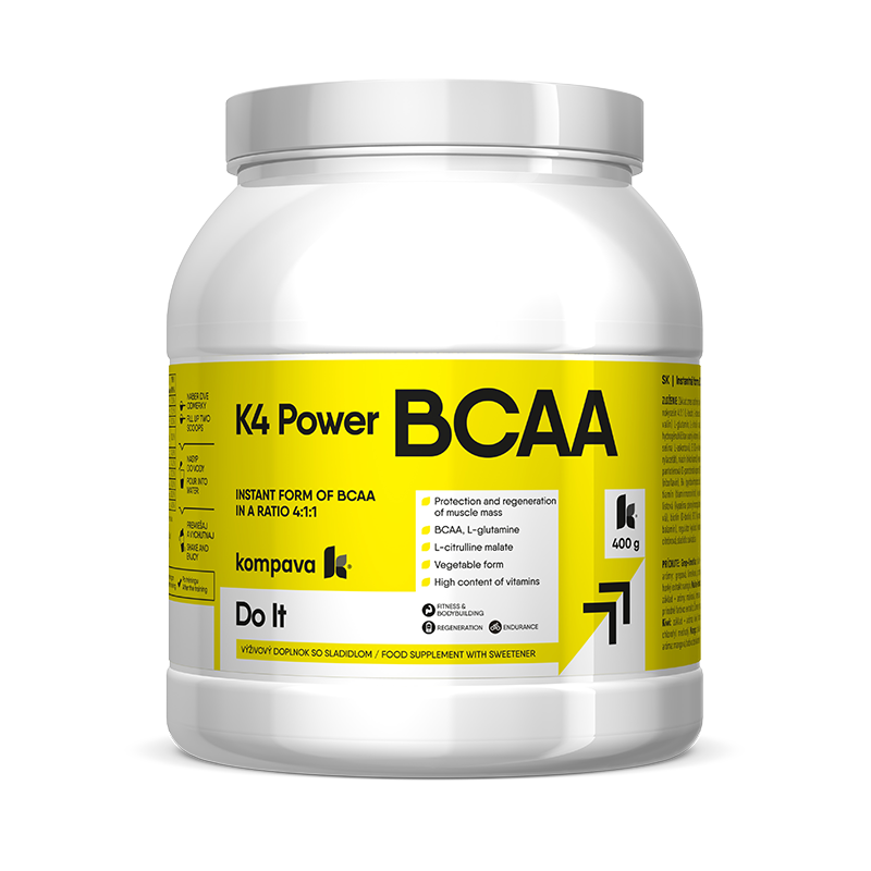 KOMPAVA K4 Power BCAA 400 g/36 porcí