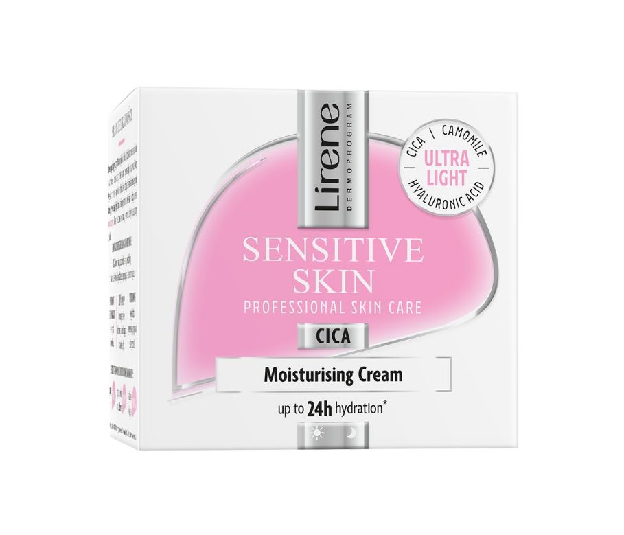 Lirene Sensitive Skin CICA Hydratační krém 50 ml Lirene