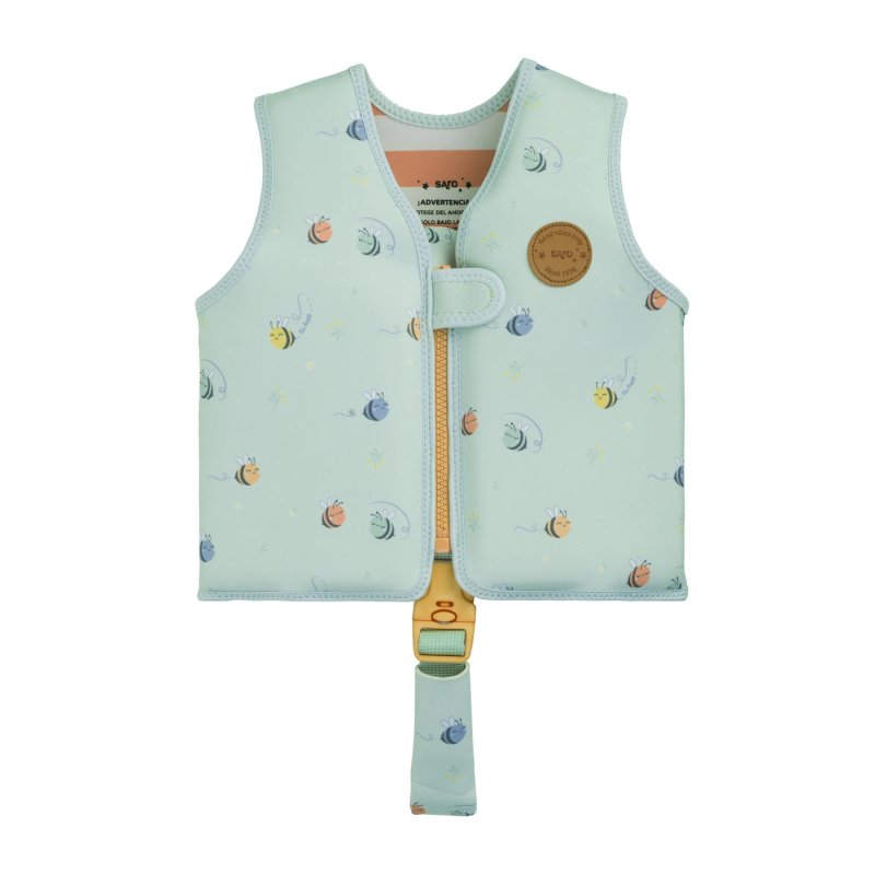 Saro Baby plavecká neoprenová vesta s UV ochranou (3-6r) Bee Happy Saro Baby