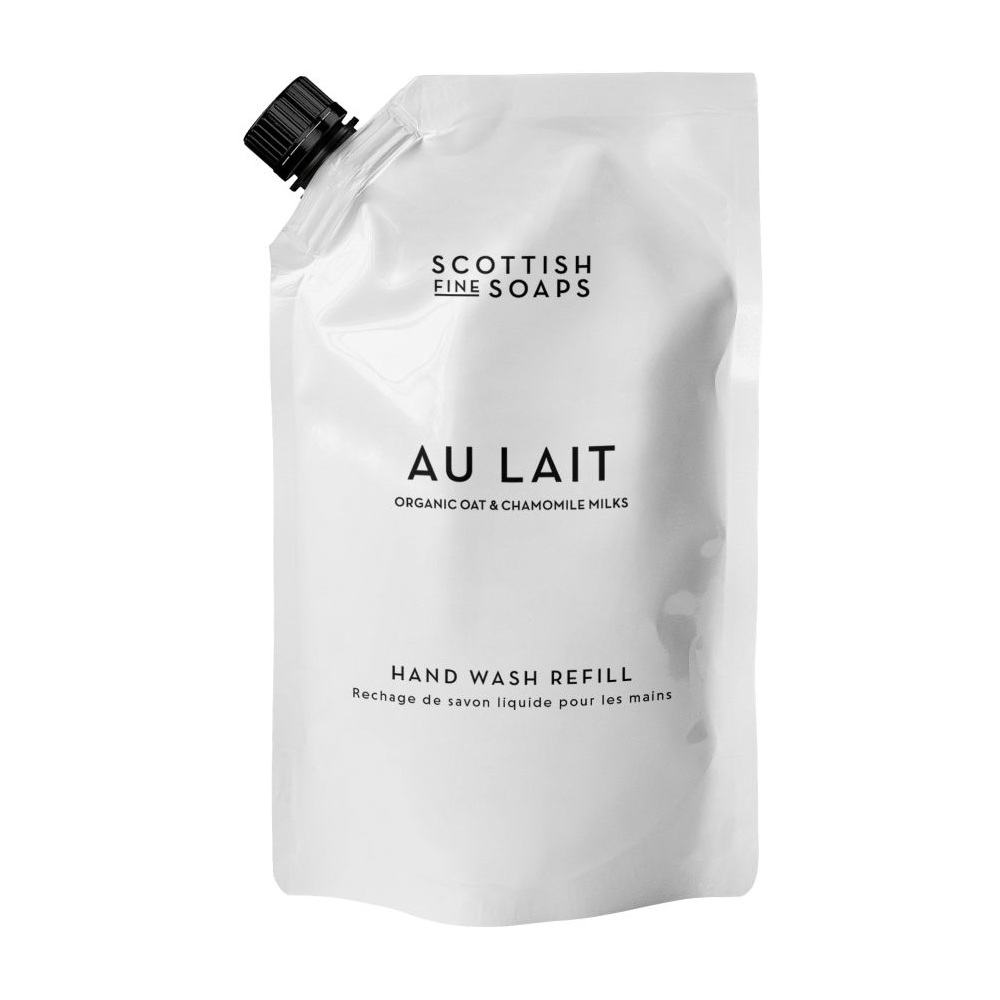 Scottish Fine Soaps Au Lait Náplň do tekutého mýdla na ruce 1200 ml Scottish Fine Soaps