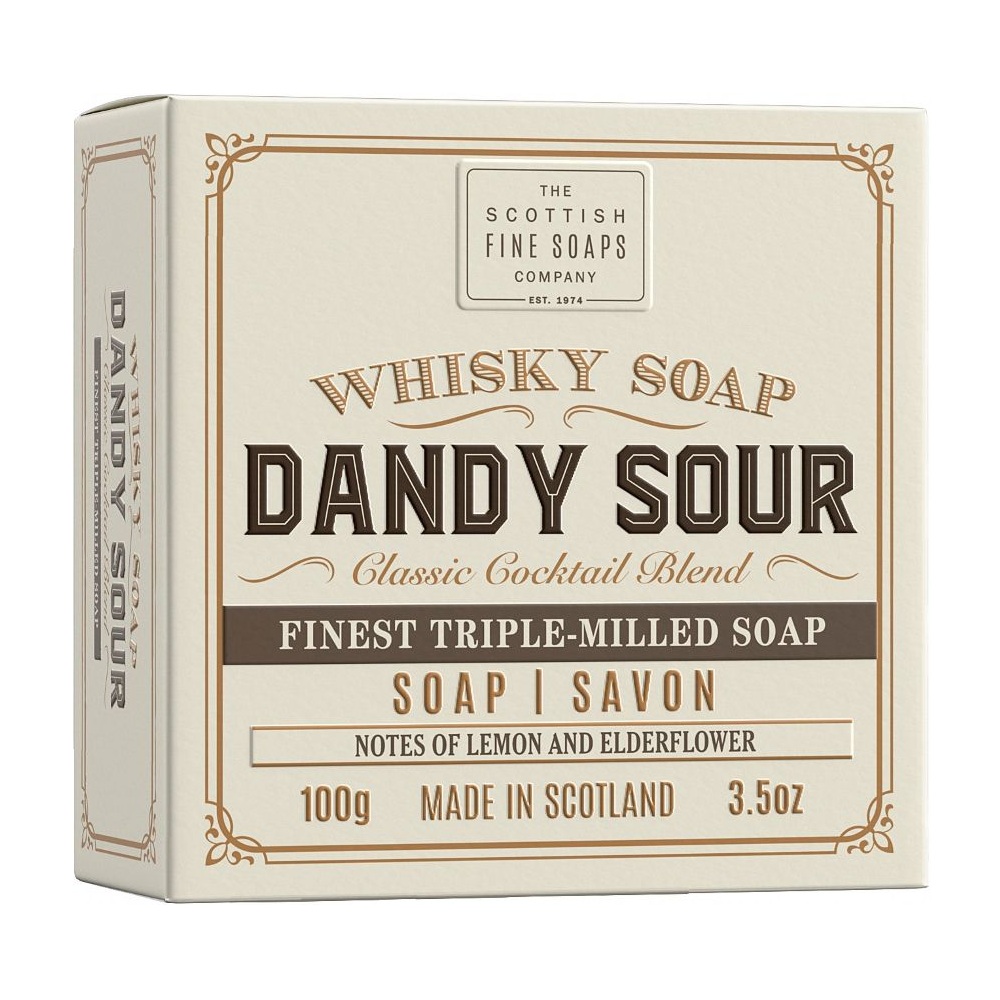 Scottish Fine Soaps Classic Cocktail Blend Tuhé mýdlo Dandy Sour 100 g Scottish Fine Soaps