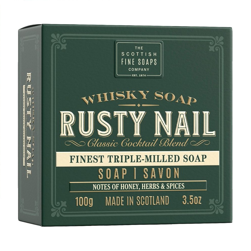 Scottish Fine Soaps Classic Cocktail Blend Tuhé mýdlo Rusty Nail 100 g Scottish Fine Soaps