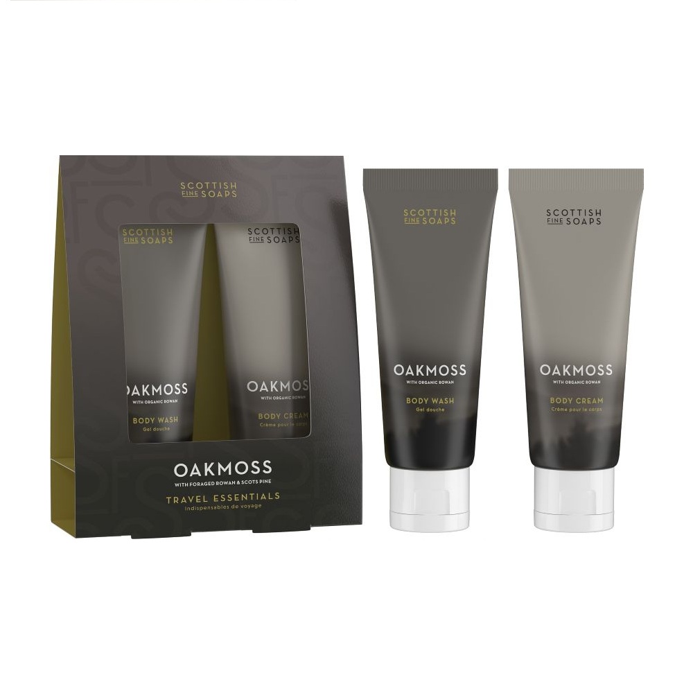 Scottish Fine Soaps Oakmoss Sada péče o tělo 2 ks Scottish Fine Soaps