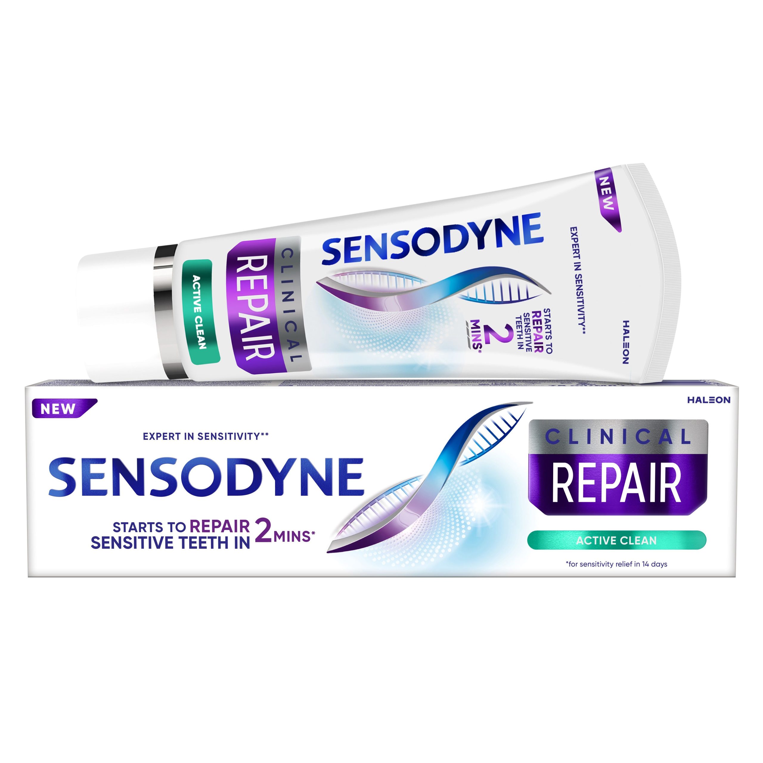 Sensodyne Clinical Repair Active Clean zubní pasta 75 ml Sensodyne