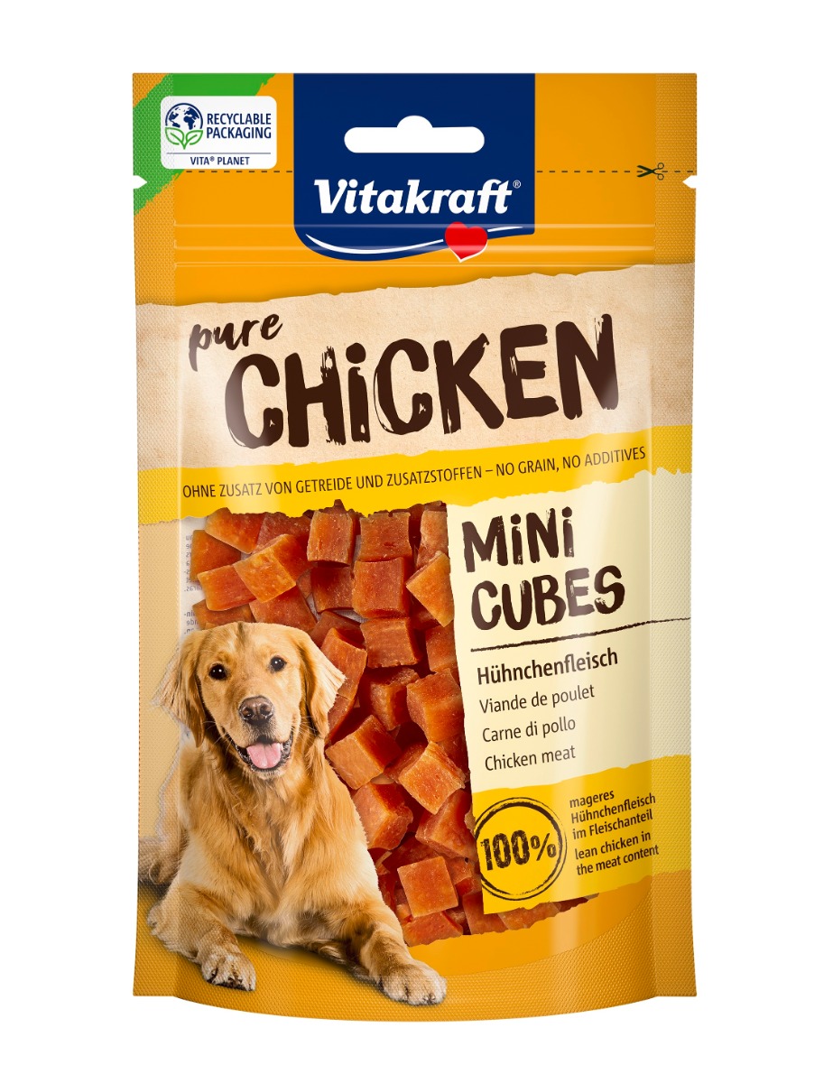 Vitakraft Chicken kuřecí kostičky 80 g Vitakraft