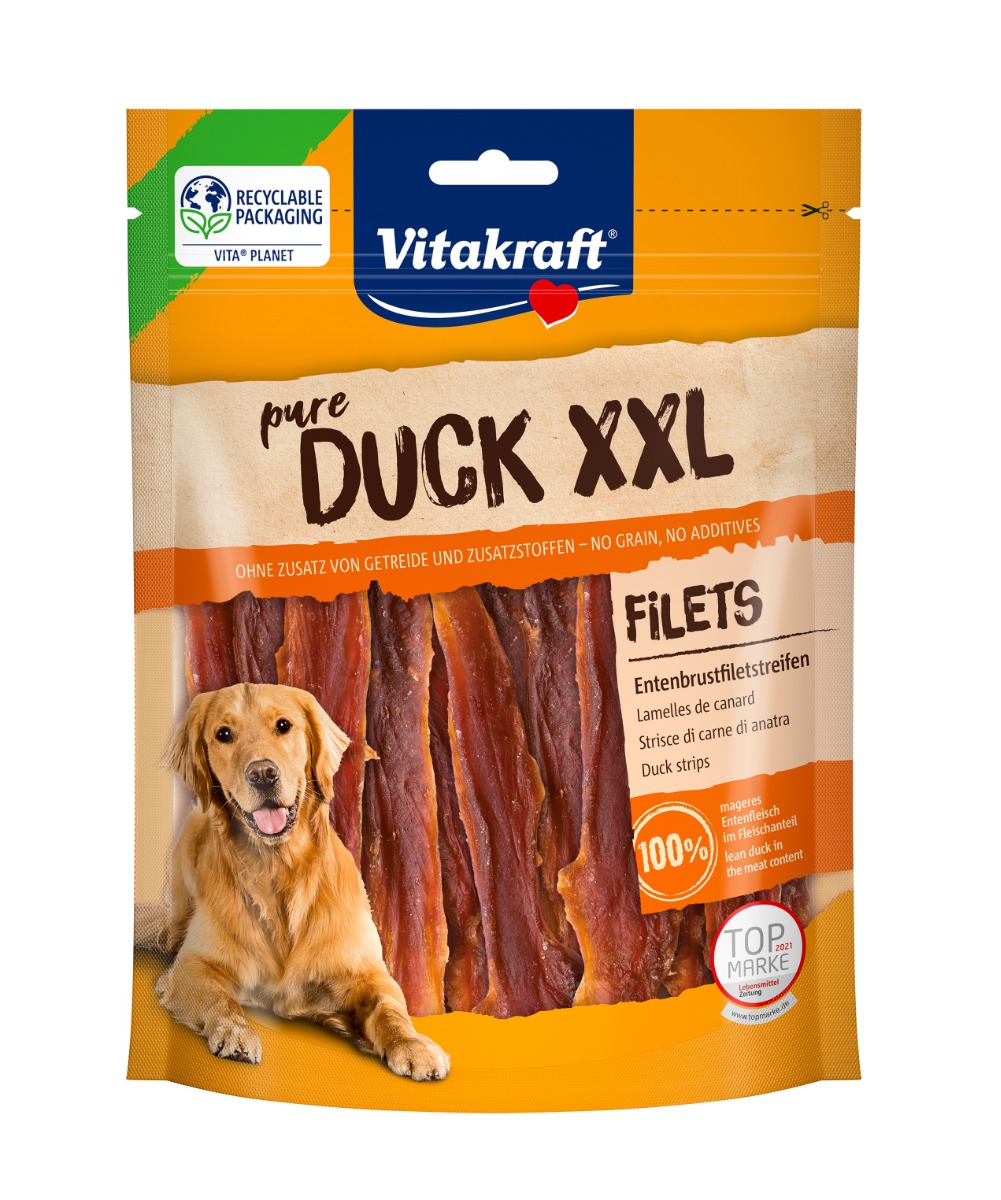 Vitakraft Duck XXL kachní plátky 250 g Vitakraft