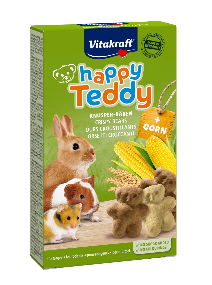 Vitakraft Happy Teddy hlodavec 75 g Vitakraft