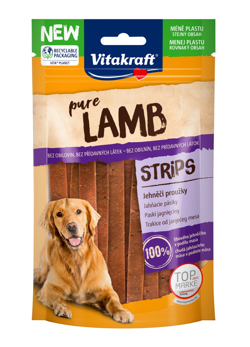 Vitakraft Lamb jehněčí plátky 80 g Vitakraft