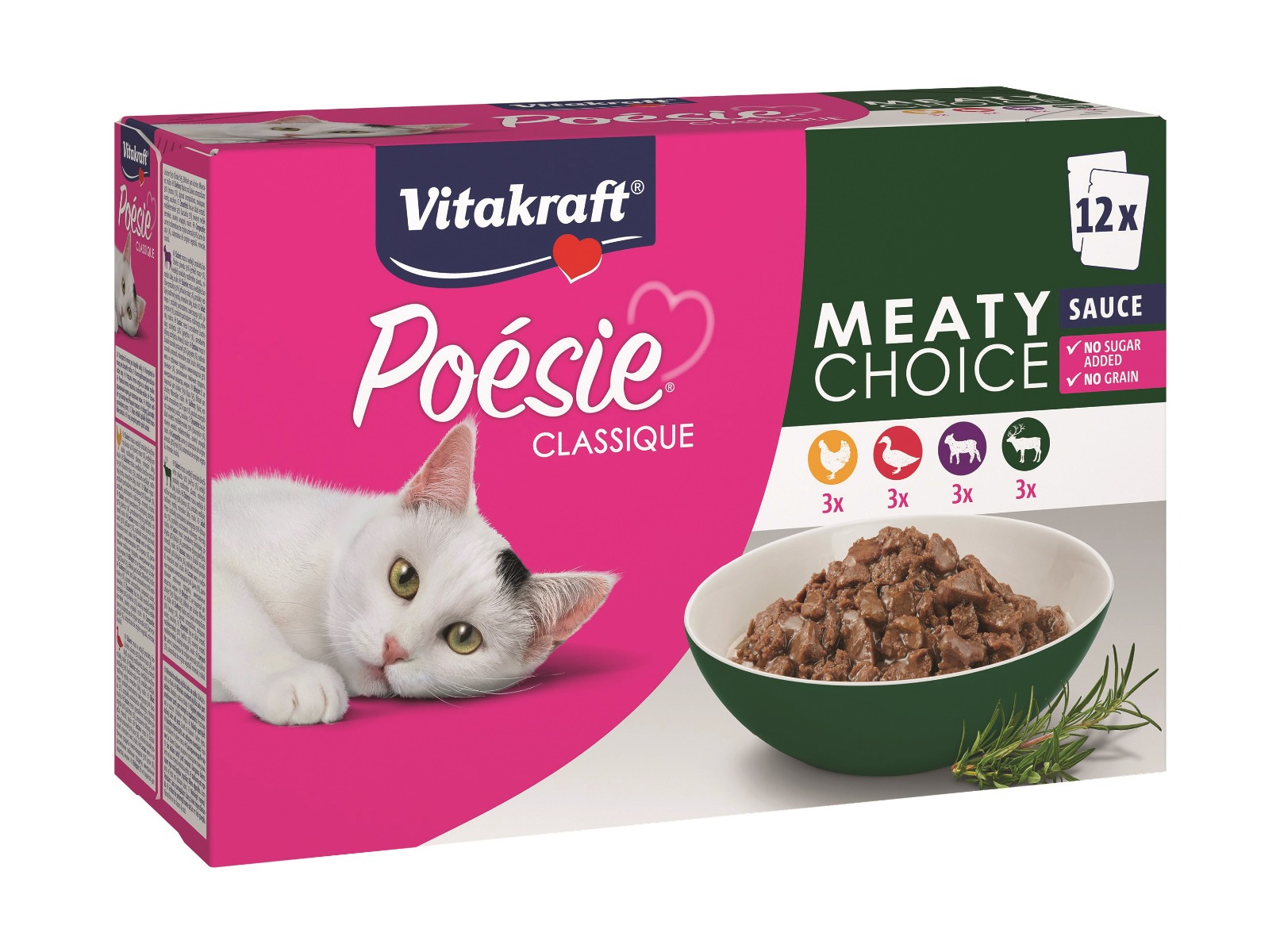 Vitakraft Poésie Classique Sauce mix 12x85 g Vitakraft