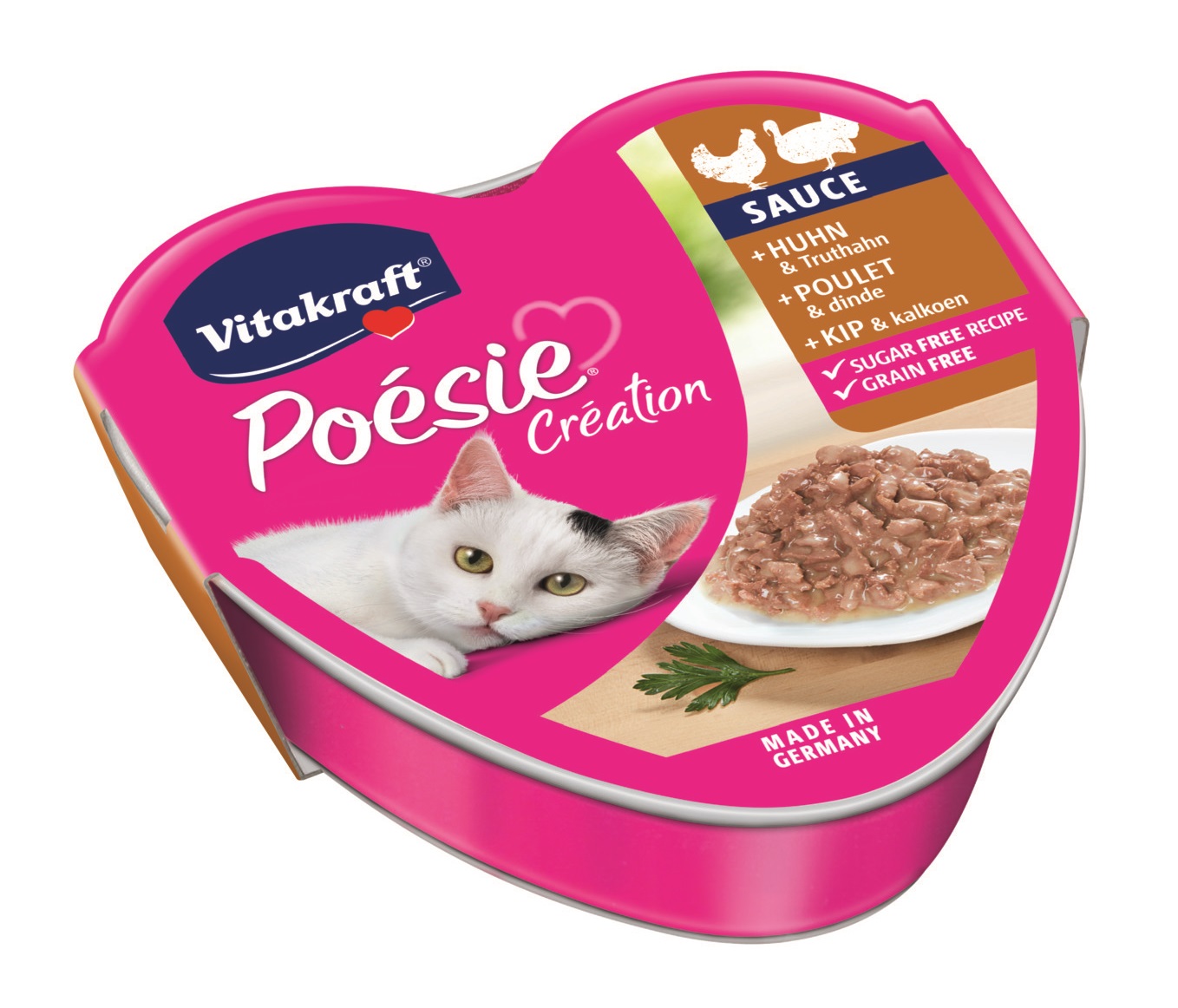 Vitakraft Poésie Création Sauce kuře a krůta 85 g Vitakraft