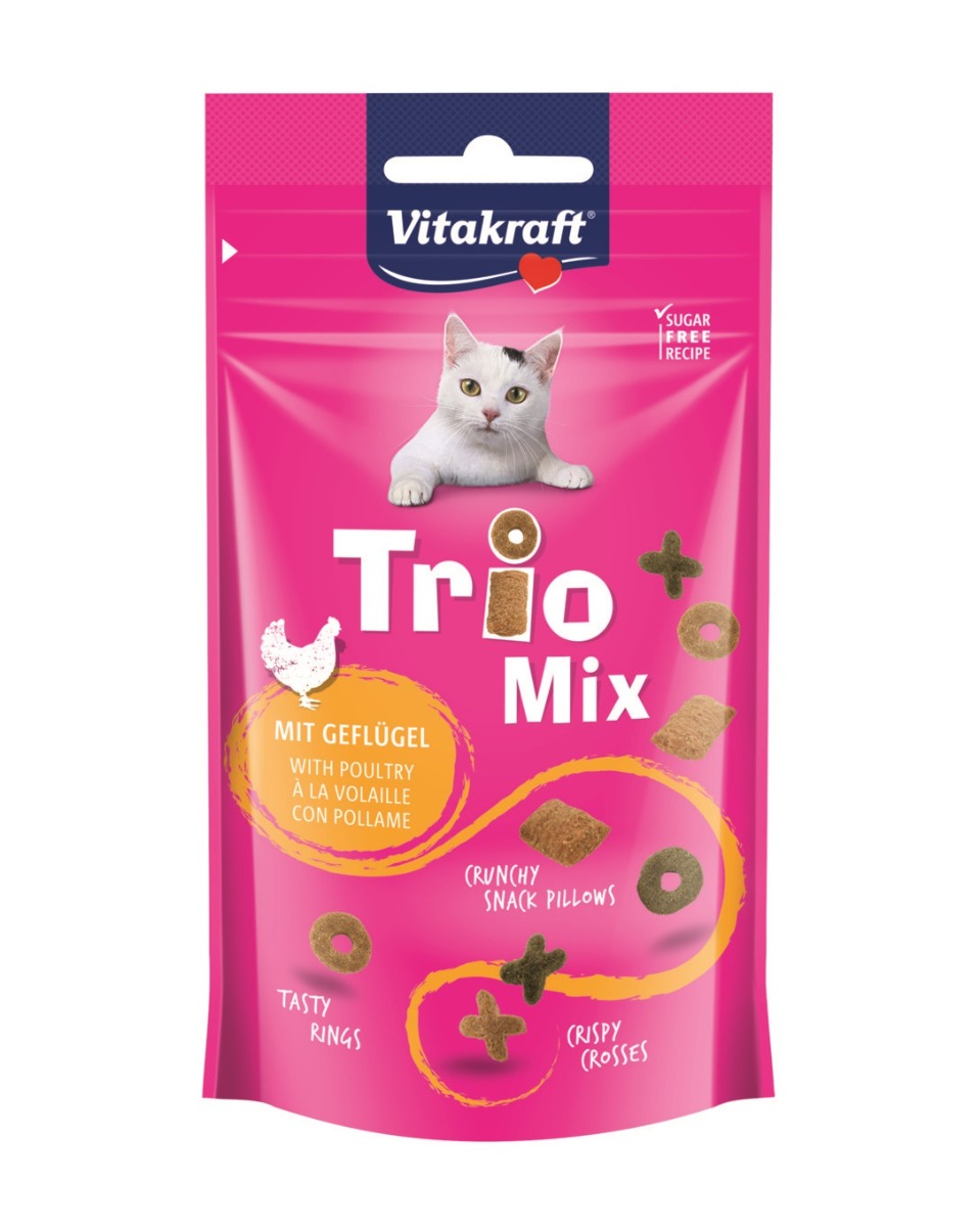 Vitakraft Trio Mix drůbeží 60 g Vitakraft