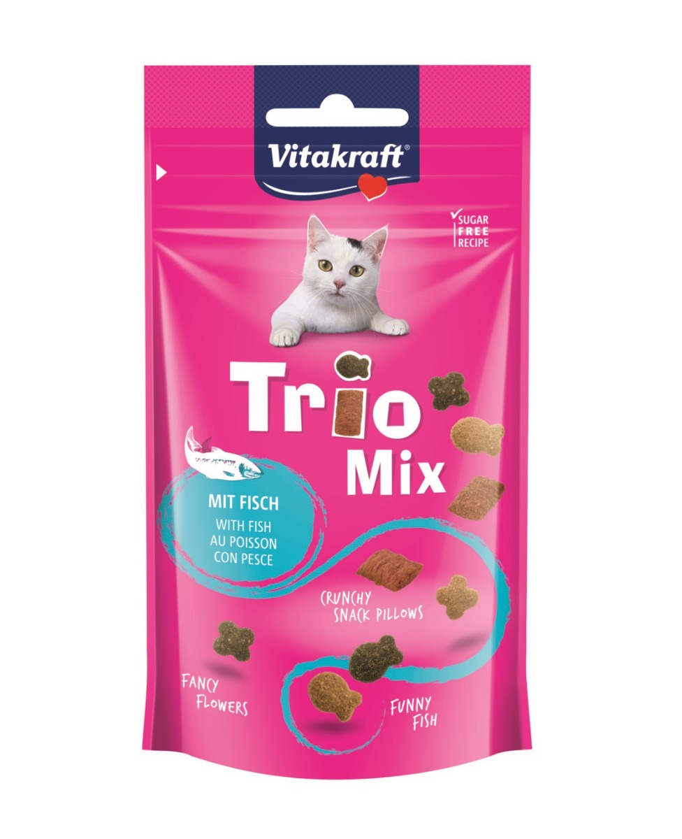 Vitakraft Trio Mix rybí 60 g Vitakraft