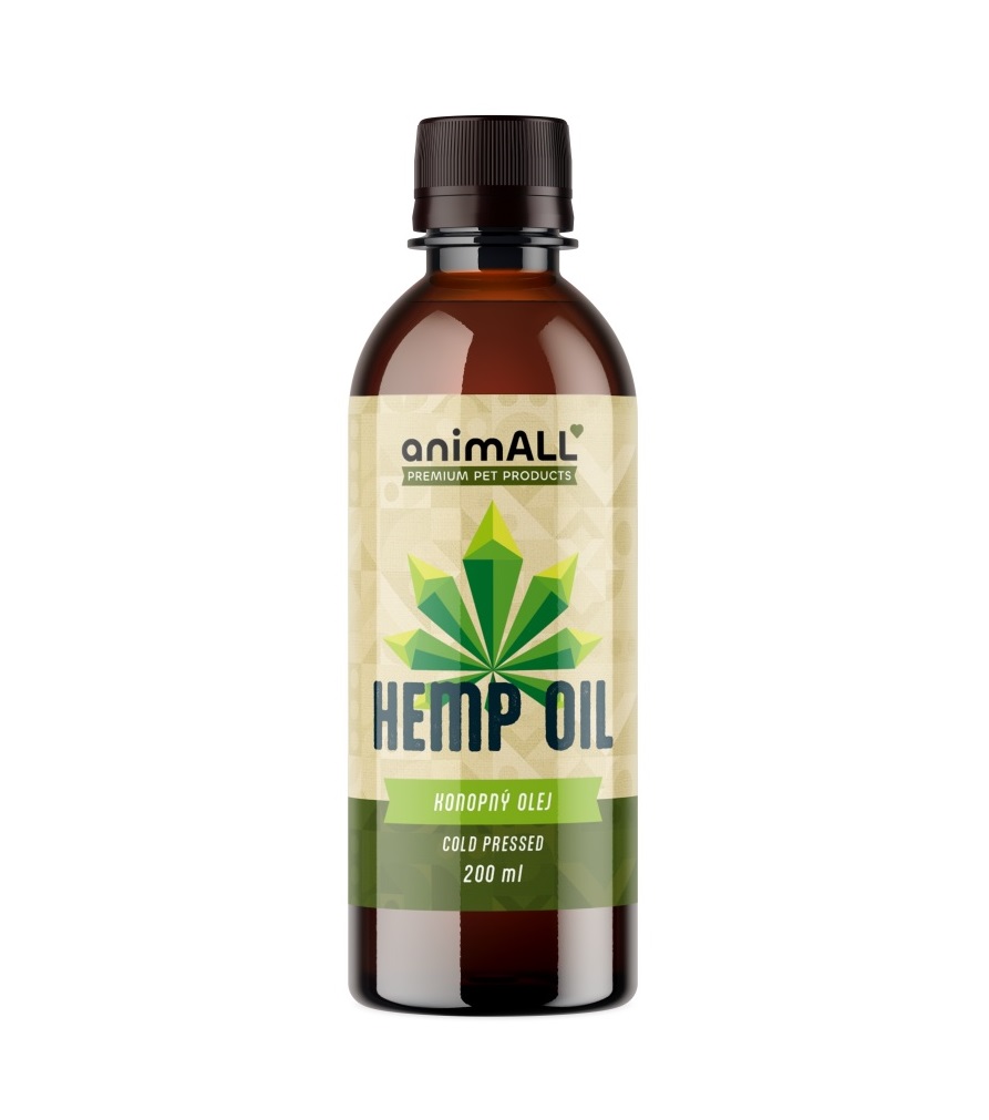 animALL Konopný olej 200 ml animALL