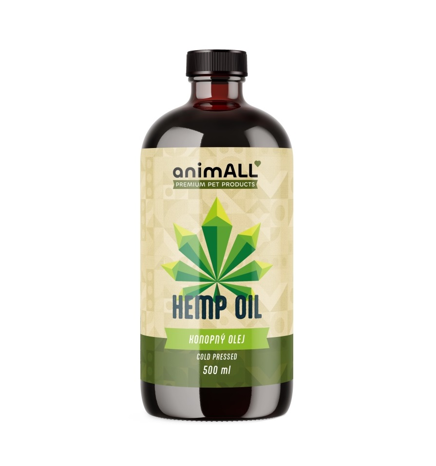 animALL Konopný olej 500 ml animALL