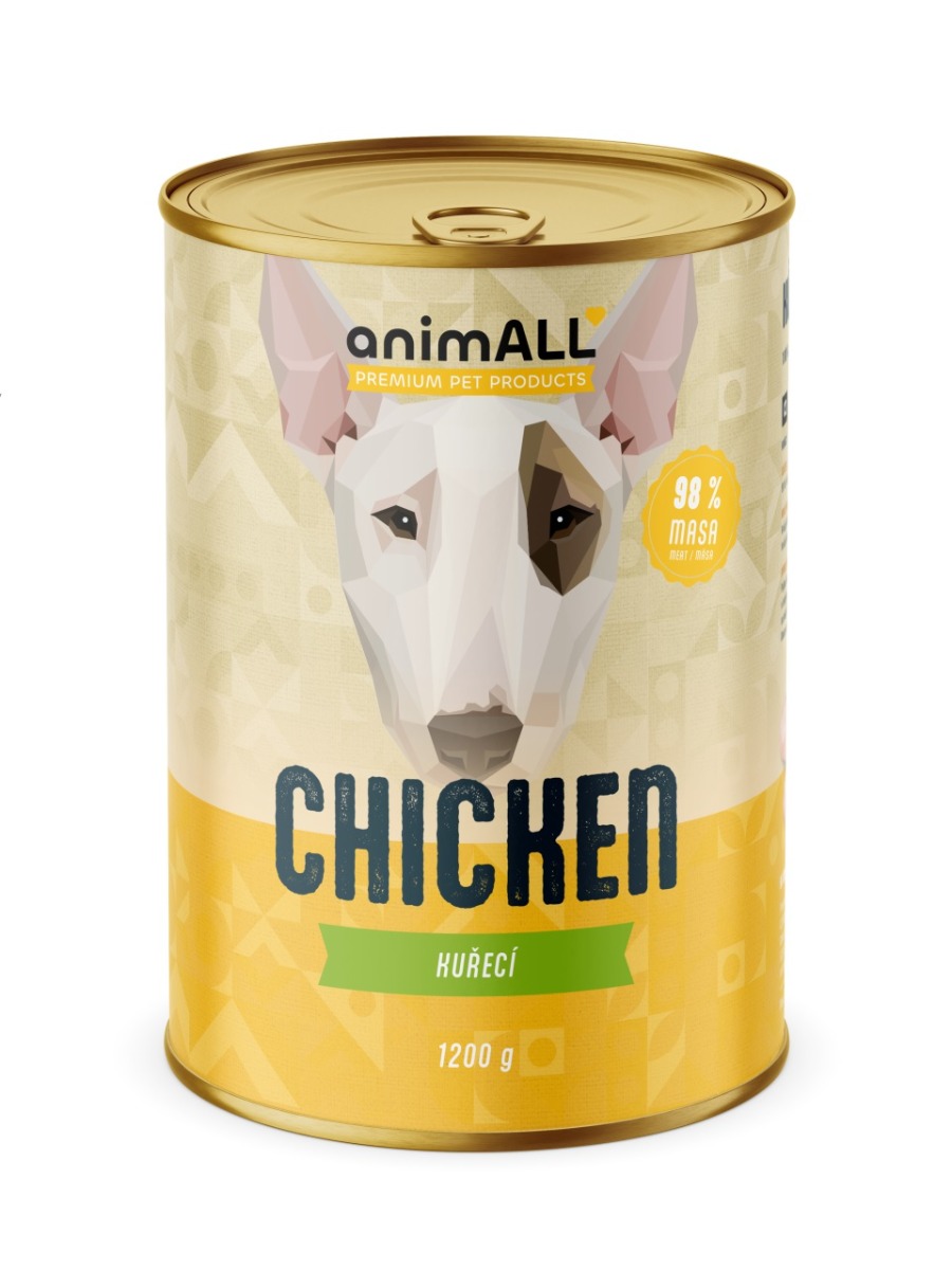 animALL Kuřecí konzerva pro psy 1200 g animALL