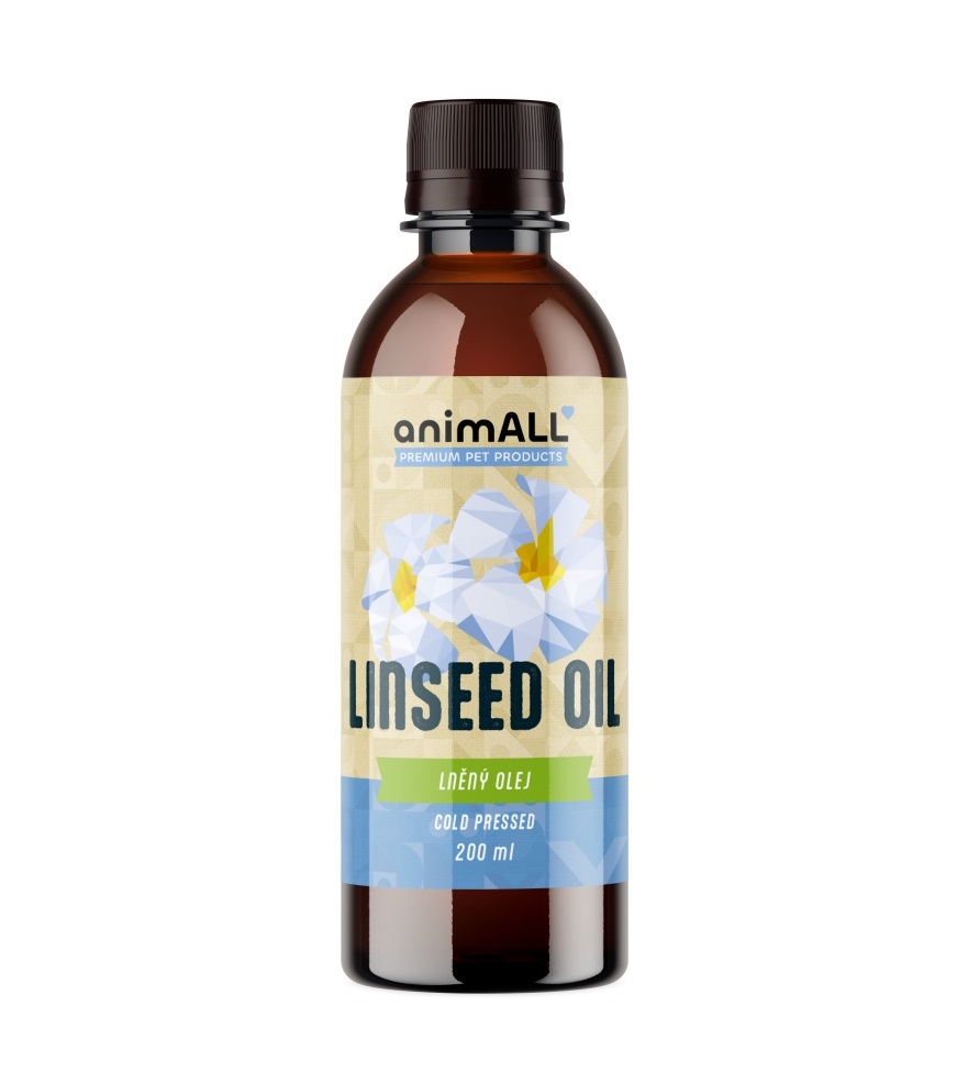 animALL Lněný olej 200 ml animALL