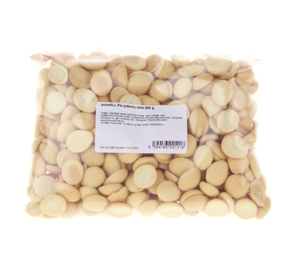 animALL Piškoty mini pamlsky pro psy 200 g animALL