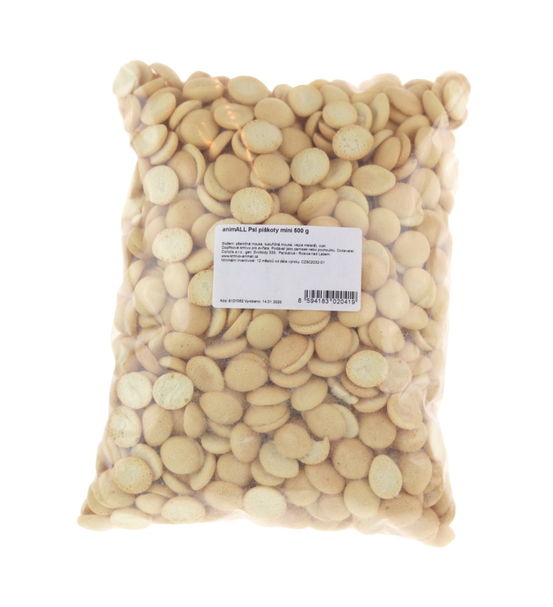 animALL Piškoty mini pamlsky pro psy 500 g animALL