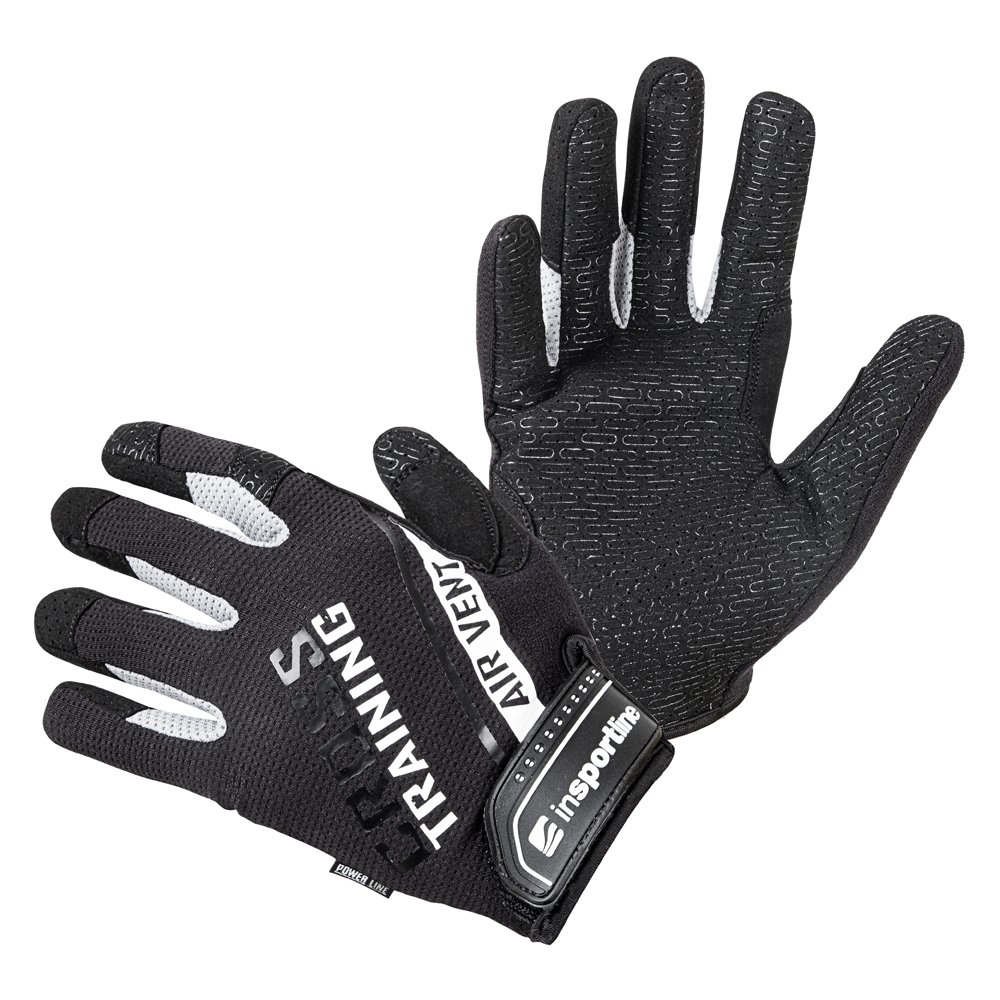 inSPORTline Fitness rukavice Taladaro černo-bílá - XXL inSPORTline