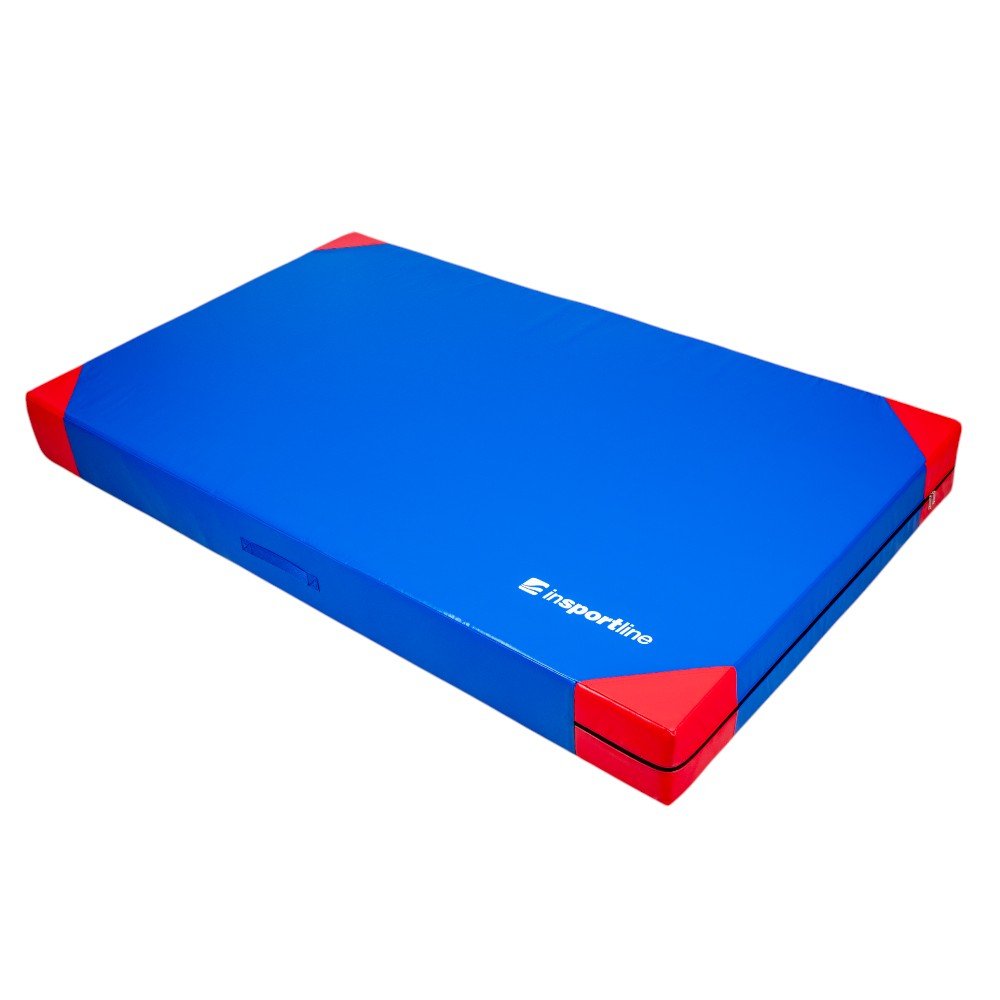 inSPORTline Gymnastická žíněnka Agskal T25 200x120x20 cm modrá inSPORTline