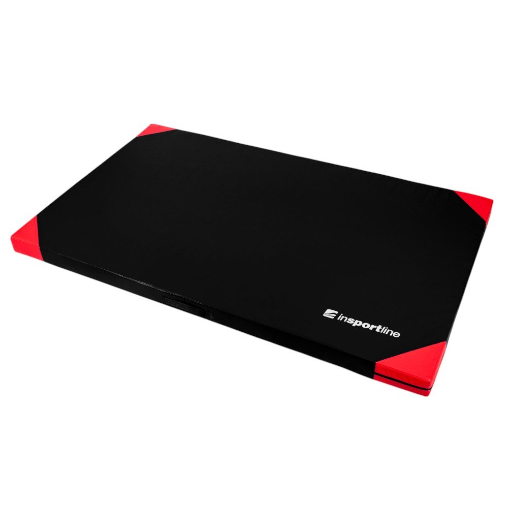 inSPORTline Gymnastická žíněnka Munakor T60 200x120x10 cm černá inSPORTline