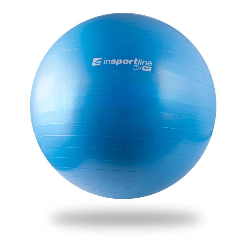 inSPORTline Gymnastický míč Lite Ball 65 cm černá inSPORTline
