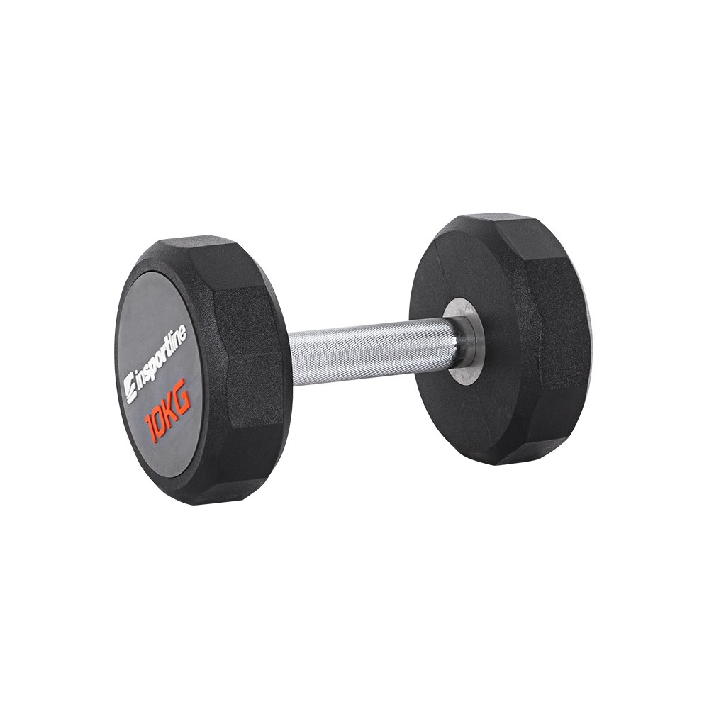 inSPORTline Jednoruční činka  Profi CPU 10kg inSPORTline