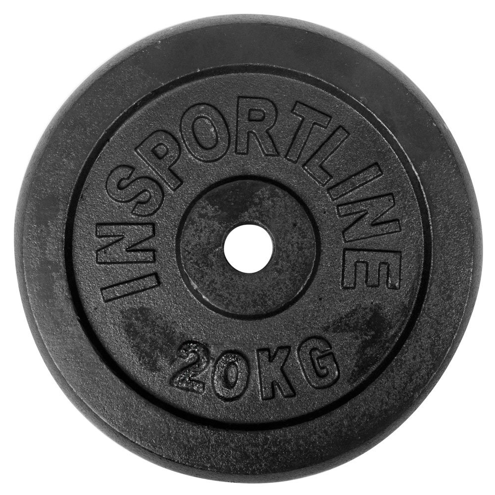 inSPORTline Litinové závaží  Castblack 20 kg 30mm inSPORTline