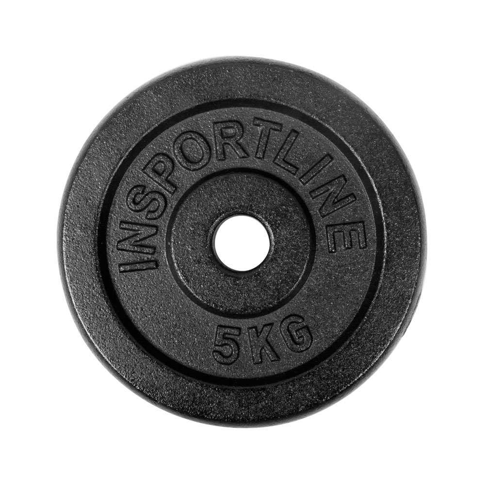 inSPORTline Litinové závaží  Castblack 5 kg 30mm inSPORTline
