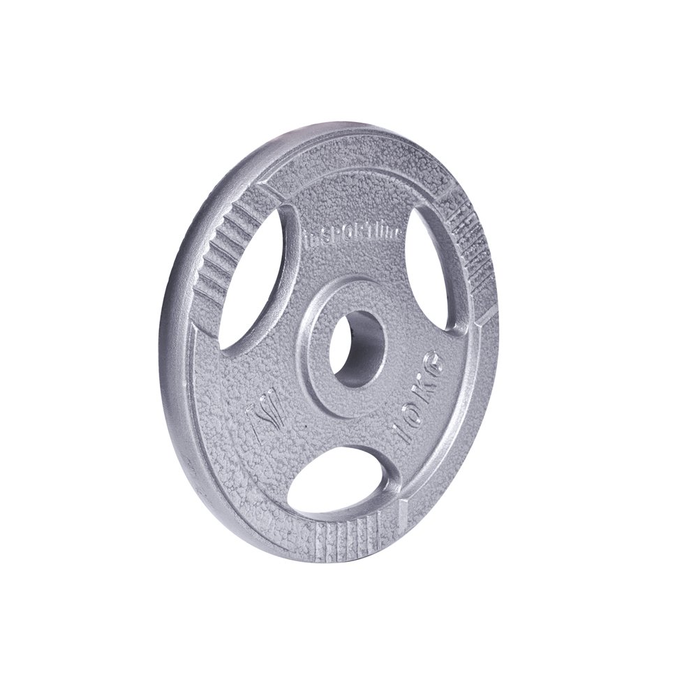 inSPORTline Litinový olympijský kotouč  Hamerton 10 kg 50 mm inSPORTline