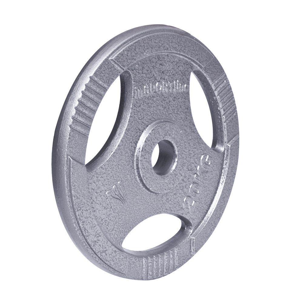 inSPORTline Litinový olympijský kotouč  Hamerton 20 kg 50 mm inSPORTline
