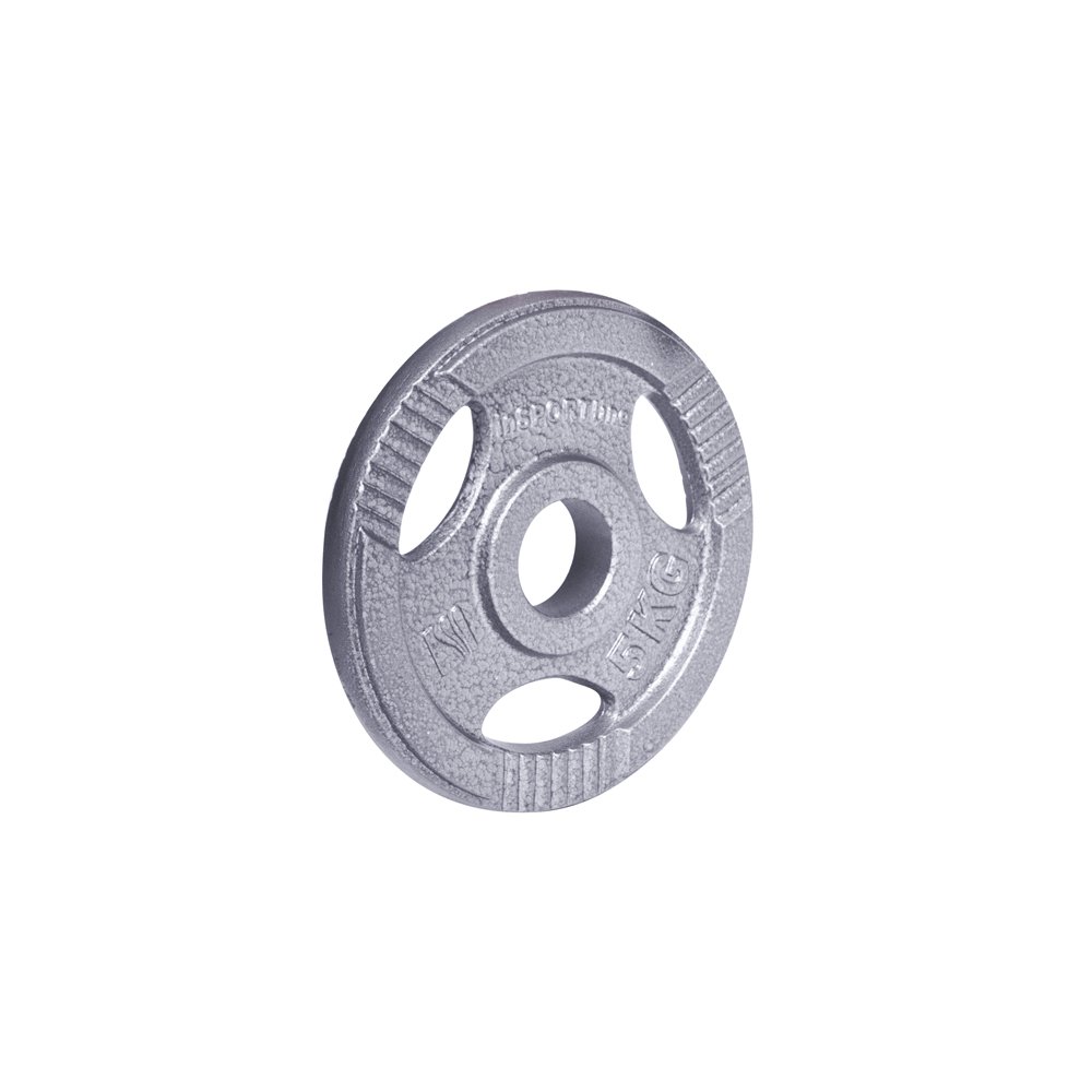 inSPORTline Litinový olympijský kotouč  Hamerton 5 kg 50 mm inSPORTline