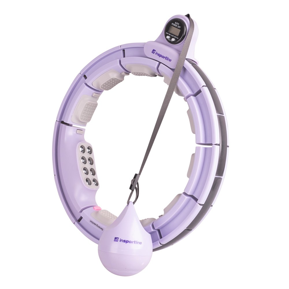inSPORTline Masážní obruč Weight Hoop Pro 69-105 cm inSPORTline
